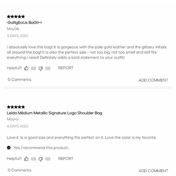 Michael Kors Leida Medium Shoulder Bag Metallic Gold Logo - Picture 5 of 6